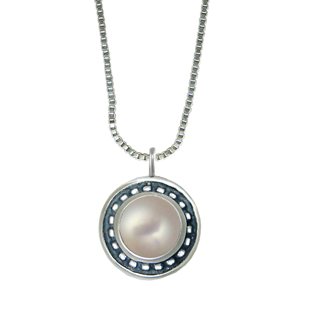 Sterling Silver Cultured Freshwater Pearl Pendant Necklace